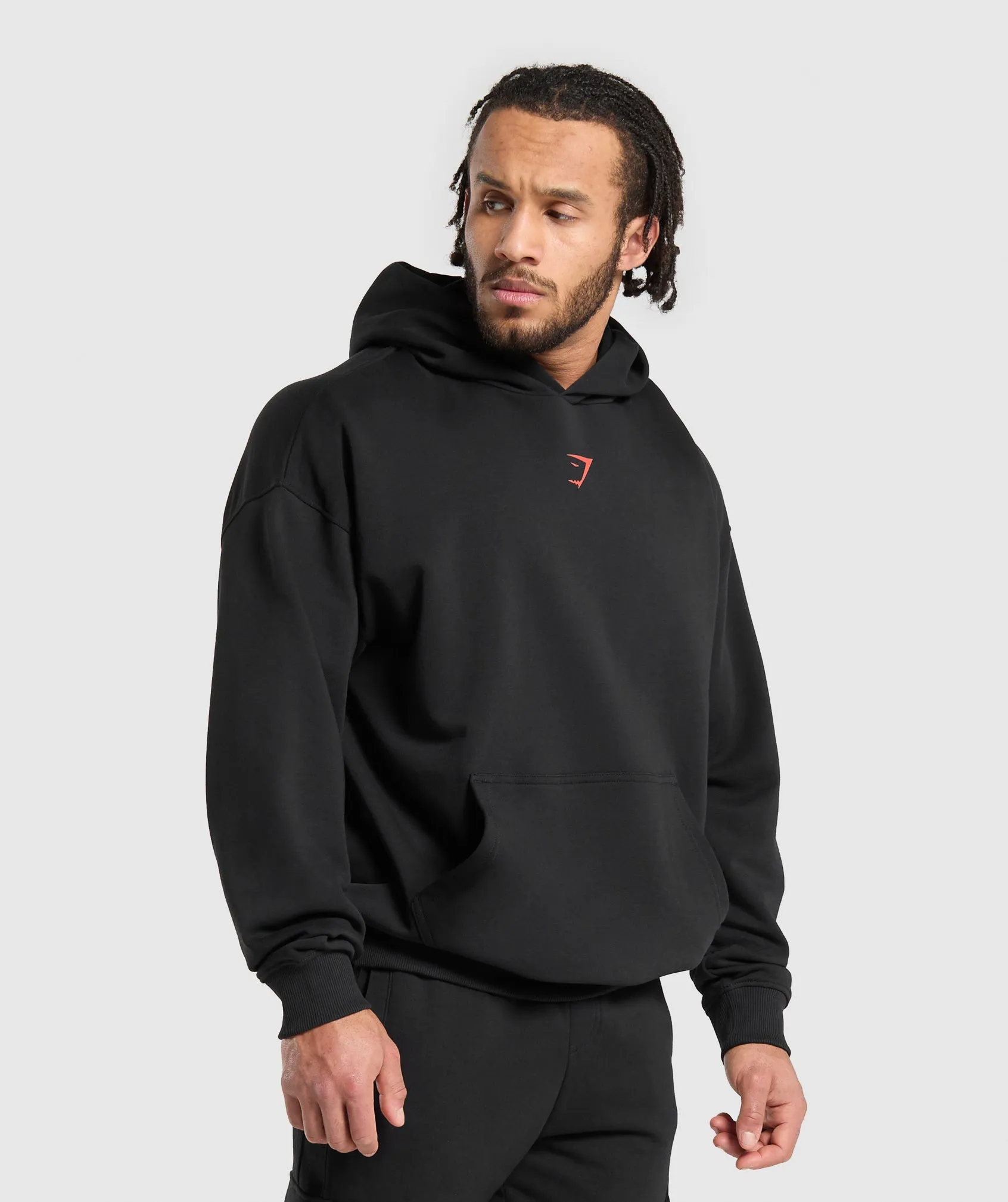 Gymshark Sets N Reps Hoodie - Black sold by Gymshark product image thumbnail 3