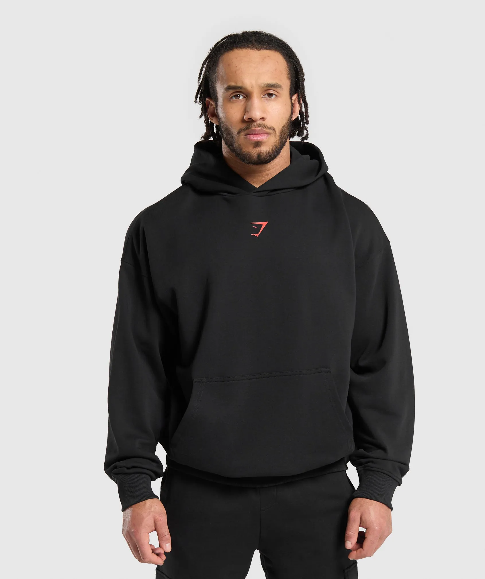 Gymshark Sets N Reps Hoodie - Black sold by Gymshark product image thumbnail 2