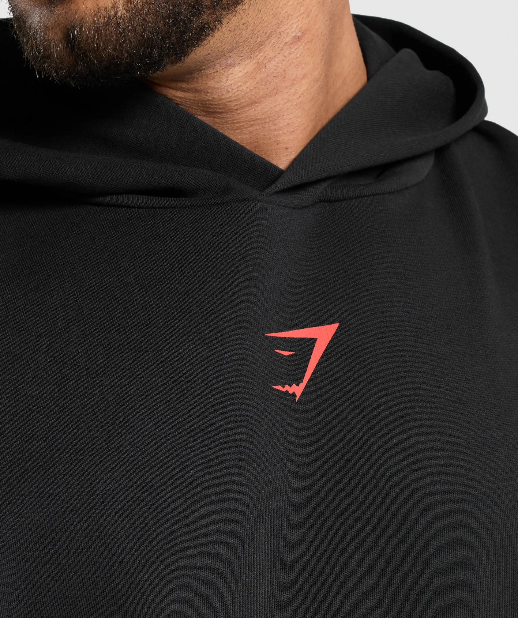 Gymshark Sets N Reps Hoodie - Black sold by Gymshark product image thumbnail 5