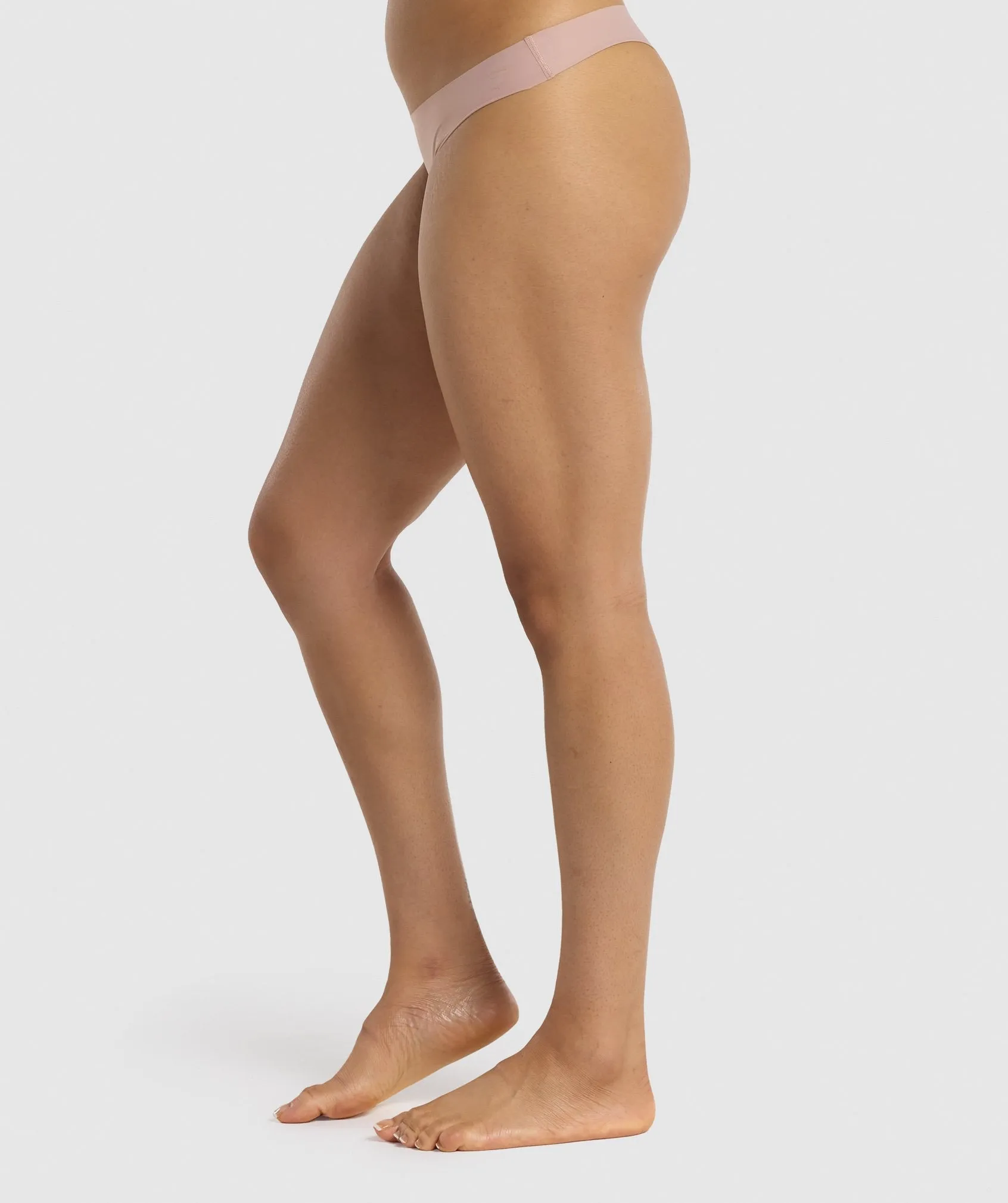 Gymshark No VPL Thong - Taupe sold by Gymshark product image thumbnail 3