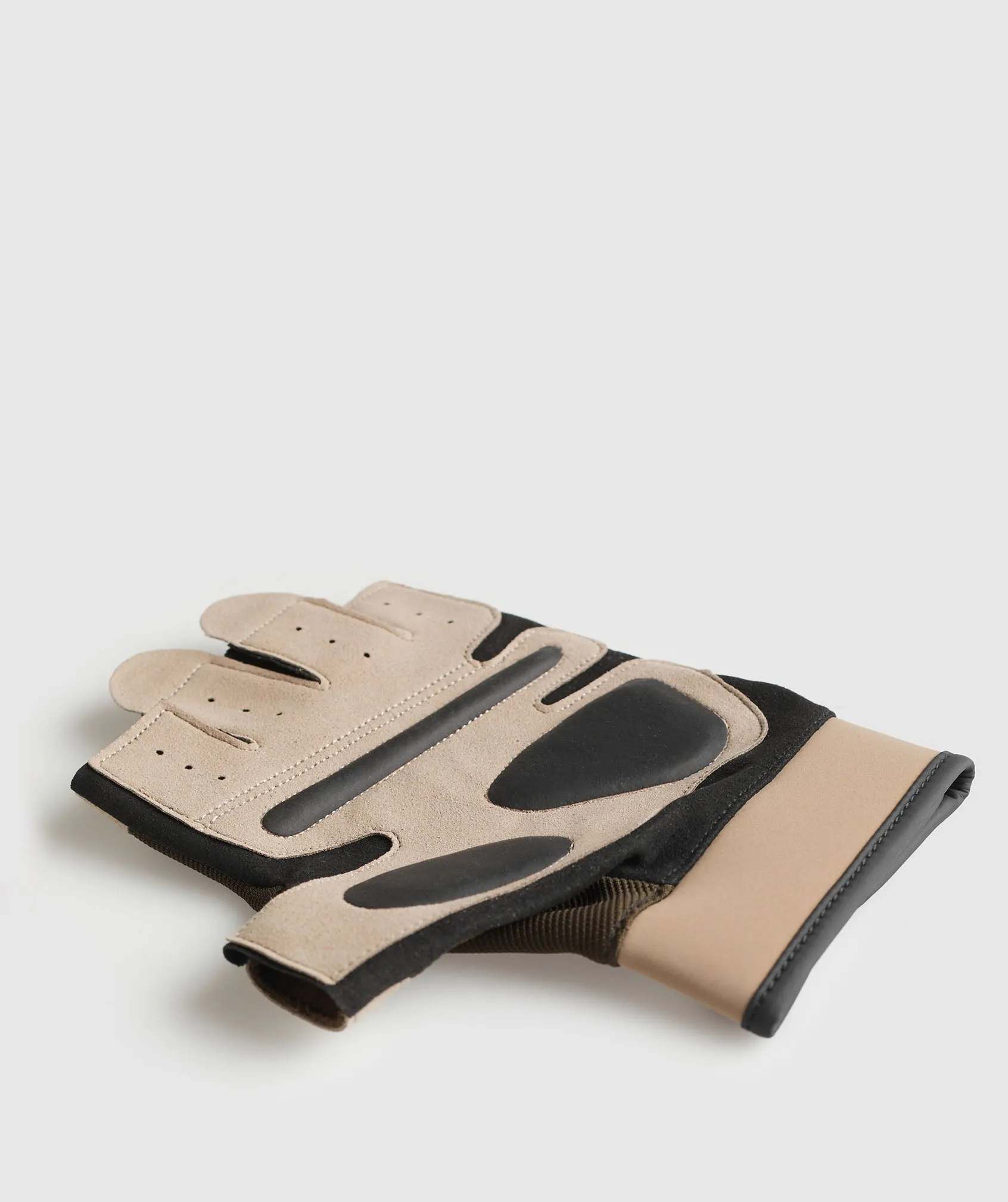 Gymshark Legacy Lifting Gloves - Camo Brown/ Cement Brown sold by Gymshark product image thumbnail 2
