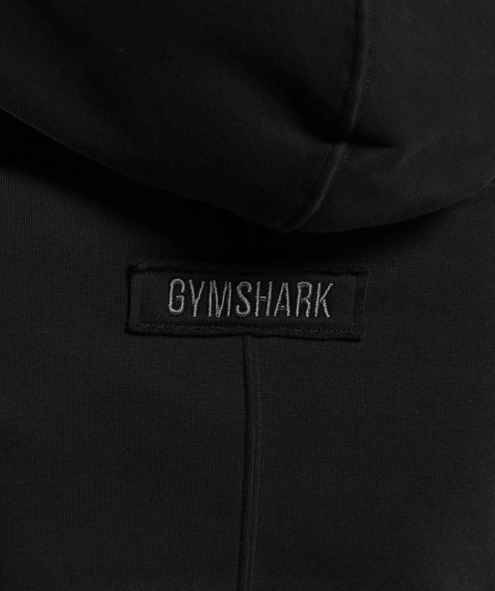 Gymshark Fleece Oversized Hoodie - Black sold by Gymshark product image thumbnail 5