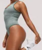 Gymshark Lift Contour Seamless Bodysuit - Slate Teal/White Marl sold by Gymshark