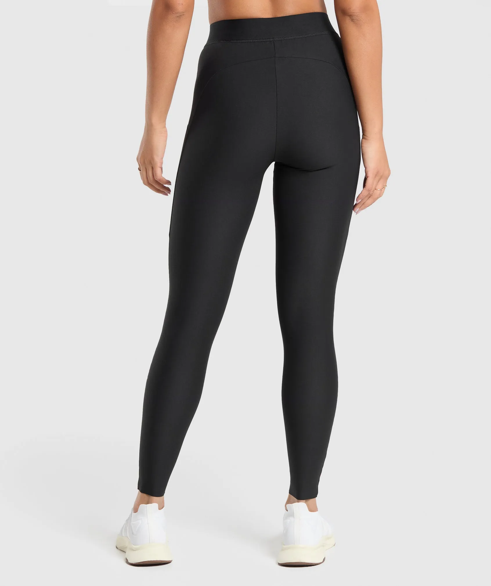 Gymshark Raw Cut Leggings - Black sold by Gymshark product image thumbnail 2