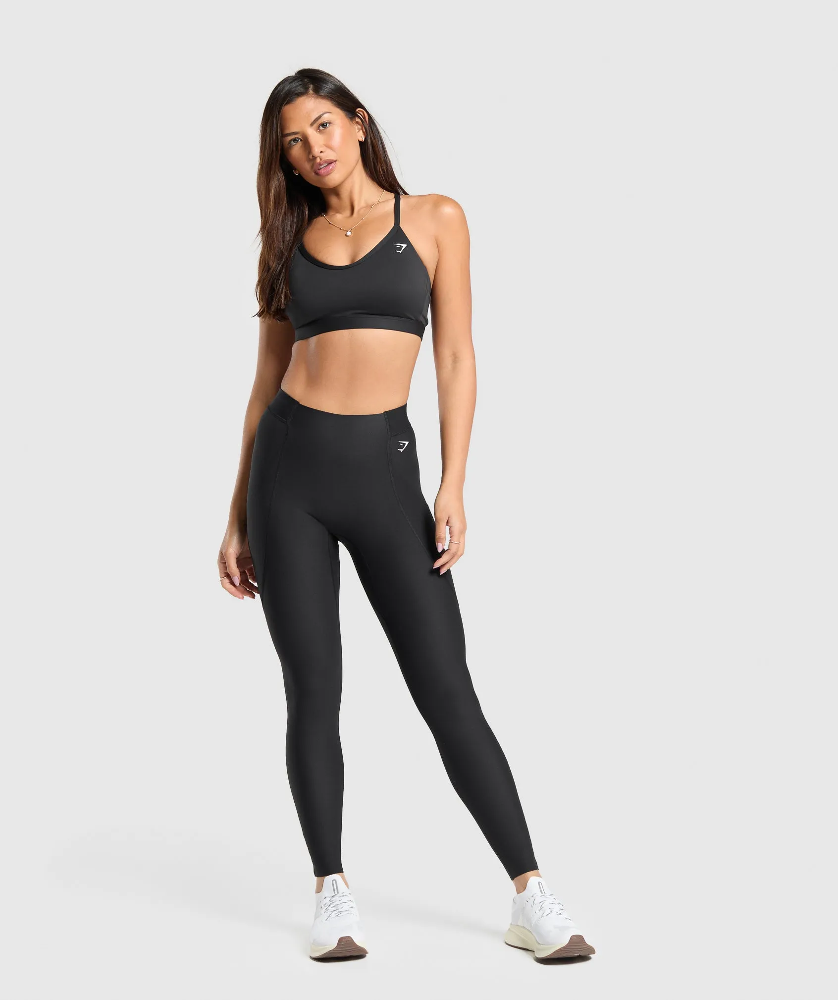 Gymshark Raw Cut Leggings - Black sold by Gymshark product image thumbnail 4