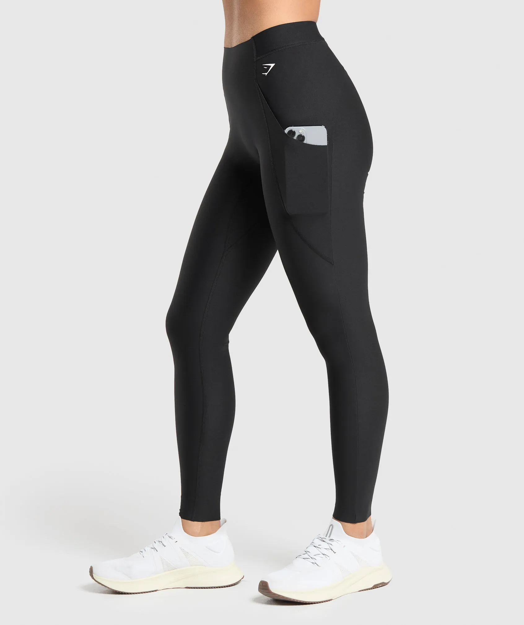 Gymshark Raw Cut Leggings - Black sold by Gymshark product image thumbnail 3