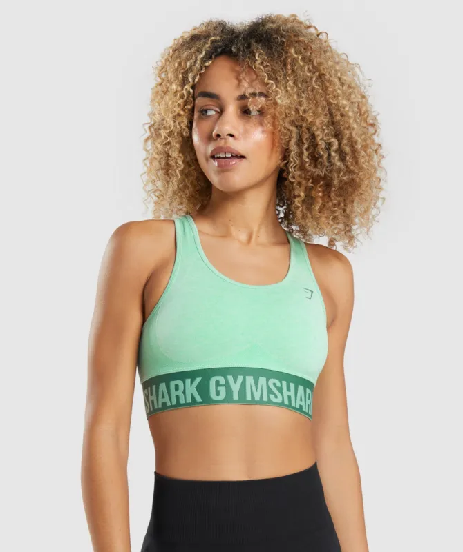 Gymshark Flex Sports Bra - Cactus Green Marl sold by Gymshark