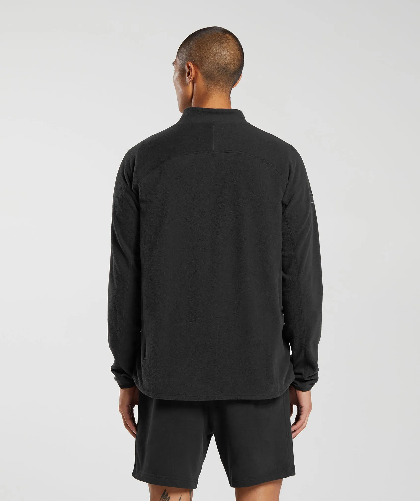 Gymshark Fleece 1/4 Zip - Black sold by Gymshark product image thumbnail 2