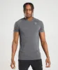 Gymshark Geo Seamless T-Shirt - Charcoal Grey/Black sold by Gymshark