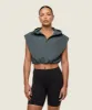 Gymshark everywear Lightweight Sleeveless Jacket - Slate Teal sold by Gymshark