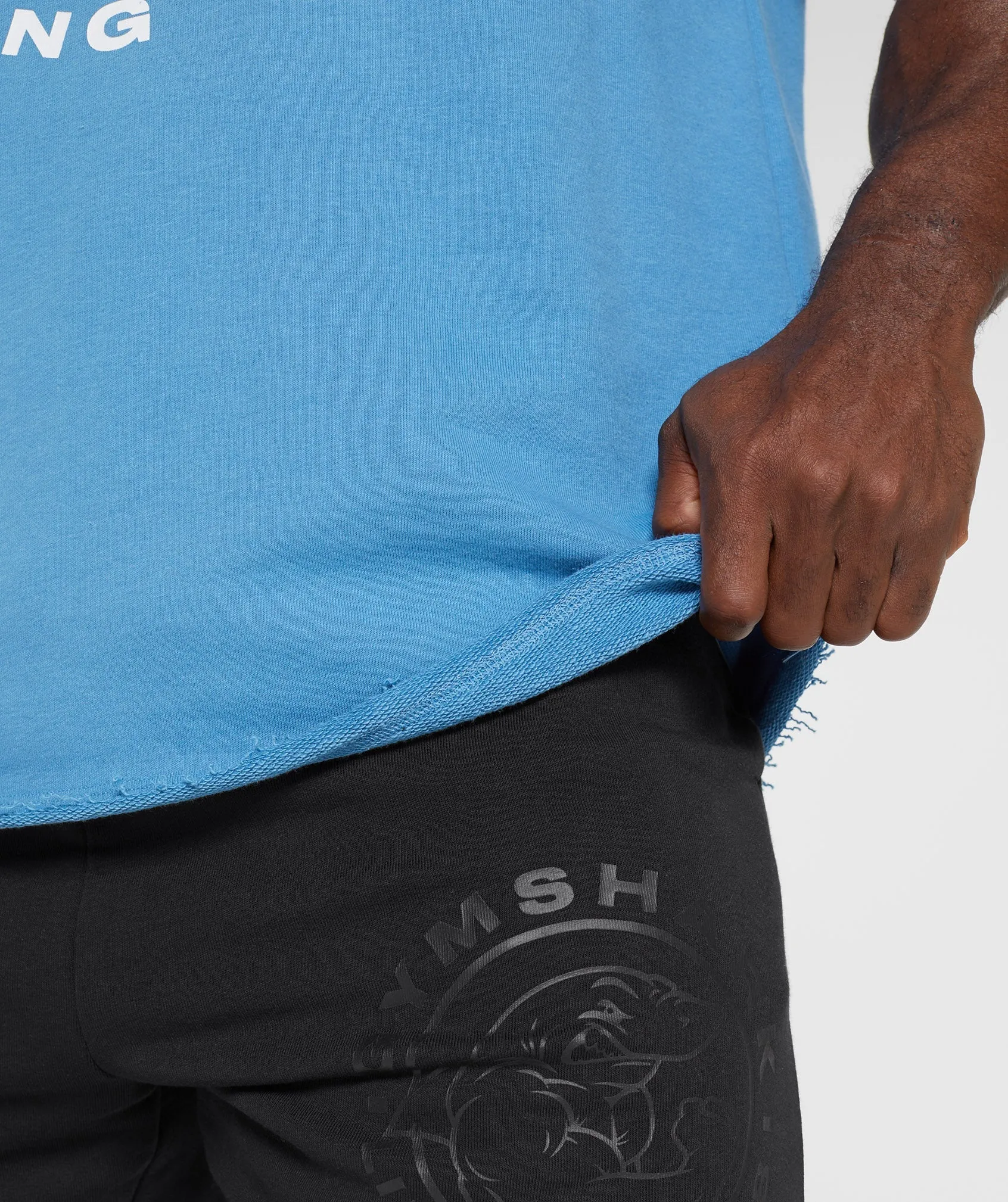 Gymshark Legacy Rag Top - Coastal Blue sold by Gymshark product image thumbnail 5