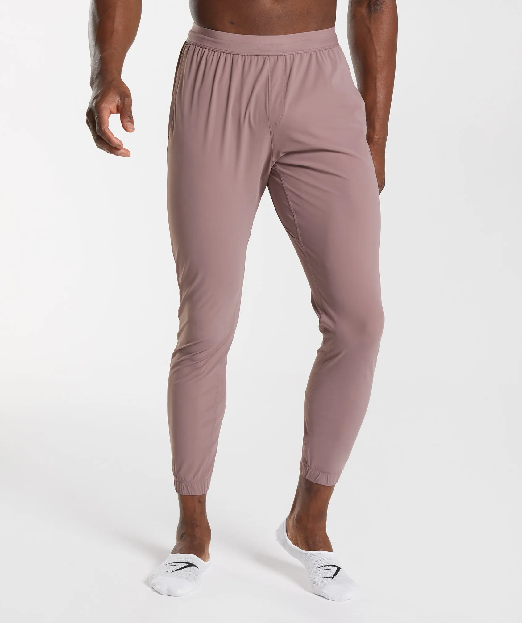Gymshark Studio Joggers - Dusty Maroon sold by Gymshark