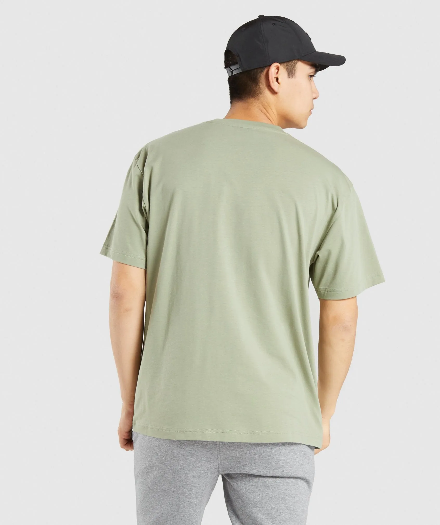 Gymshark Essential Oversized T-Shirt - Light Green sold by Gymshark product image thumbnail 2