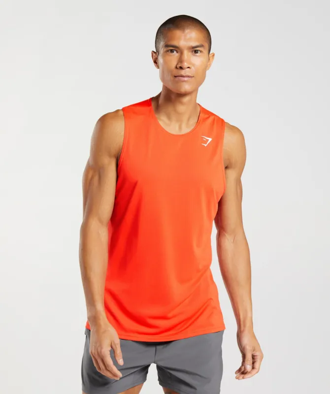 Gymshark Arrival Tank - Pepper Red sold by Gymshark