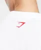 Gymshark Love Hearts Oversized T-Shirt - White sold by Gymshark