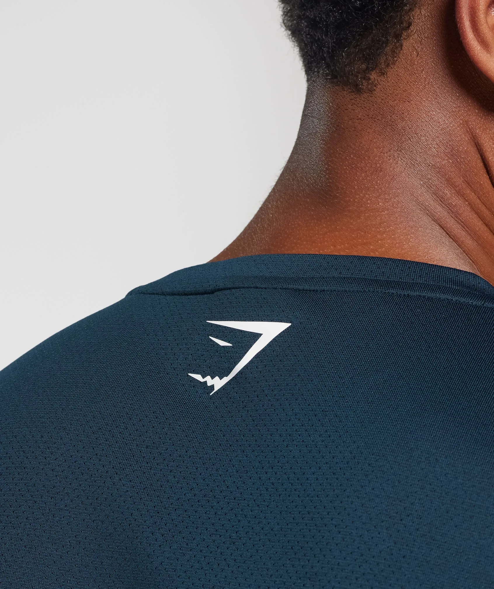 Gymshark Sport Long Sleeve T-Shirt - Navy/Black Marl sold by Gymshark product image thumbnail 5