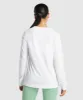Gymshark Training Long Sleeve T-Shirt - White sold by Gymshark