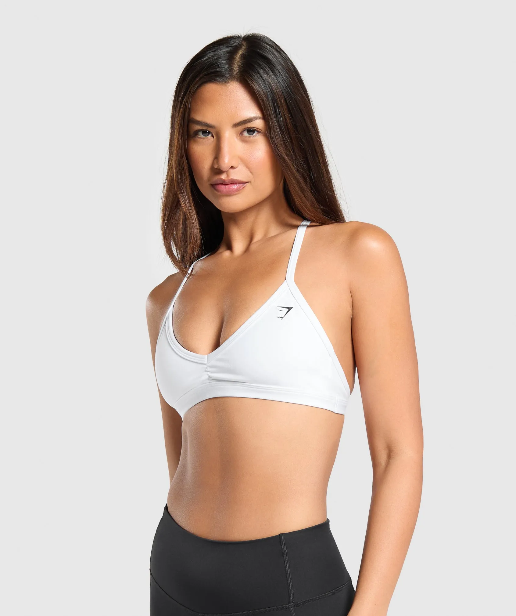 Gymshark Minimal Sports Bra - White sold by Gymshark product image thumbnail 3