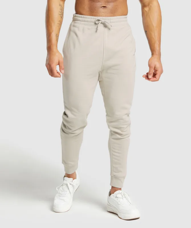 Gymshark Crest Joggers - Pebble Grey sold by Gymshark