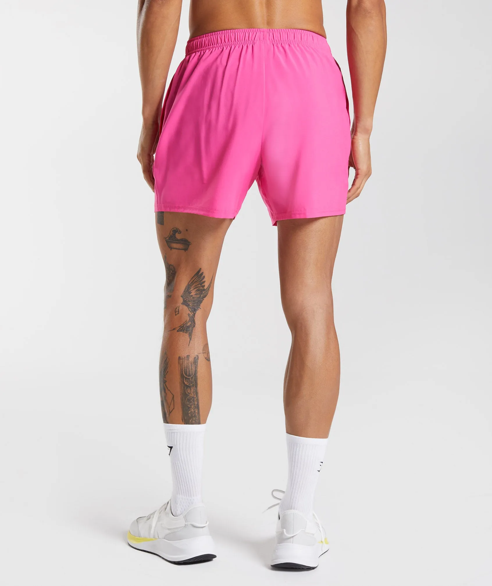 Gymshark Arrival 5" Shorts - Bright Fuchsia sold by Gymshark product image thumbnail 2