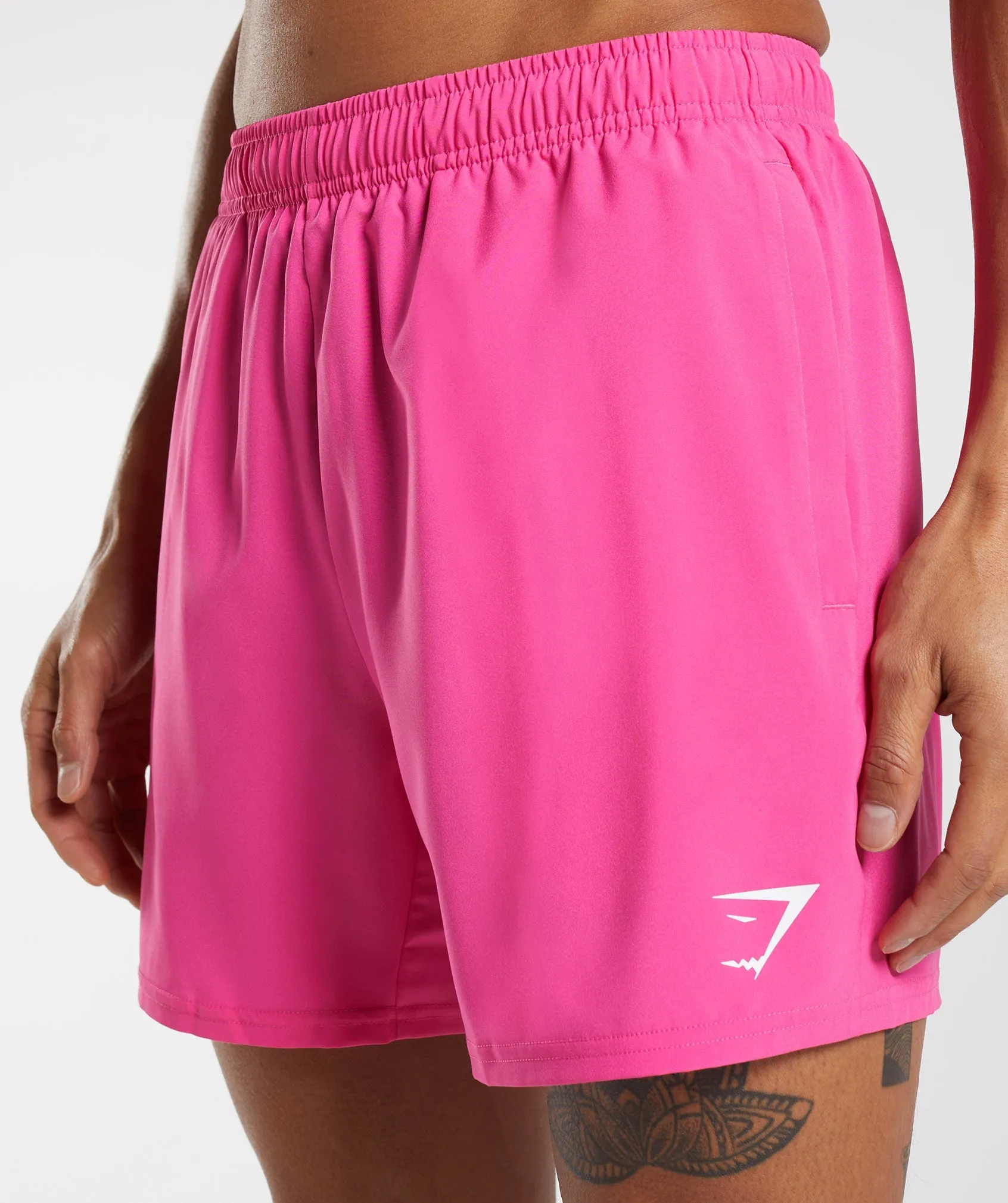 Gymshark Arrival 5" Shorts - Bright Fuchsia sold by Gymshark product image thumbnail 3
