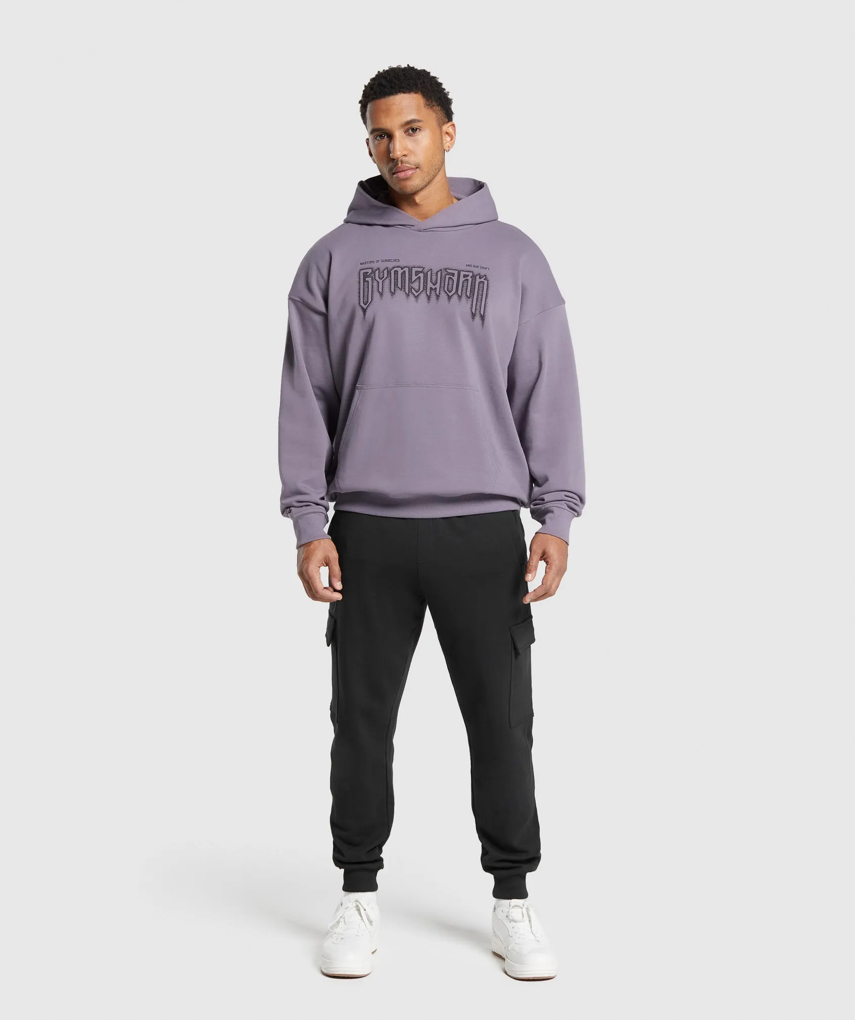 Gymshark Masters of Our Craft Hoodie - Fog Purple sold by Gymshark product image thumbnail 4
