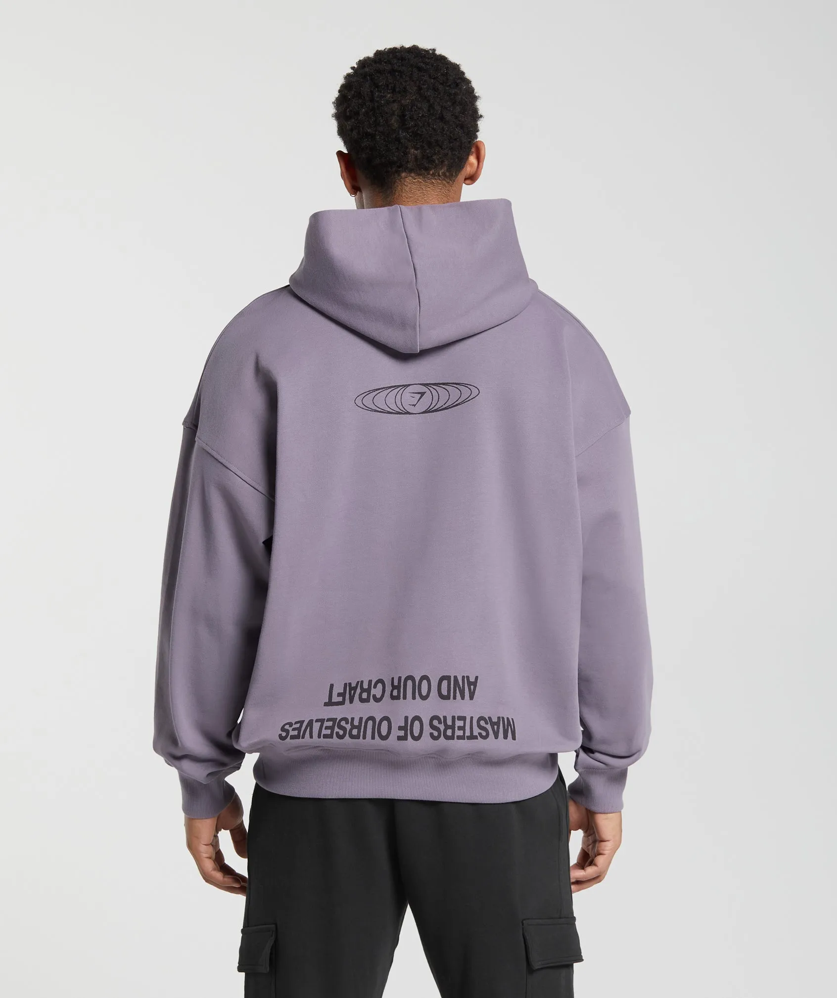 Gymshark Masters of Our Craft Hoodie - Fog Purple sold by Gymshark product image thumbnail 2