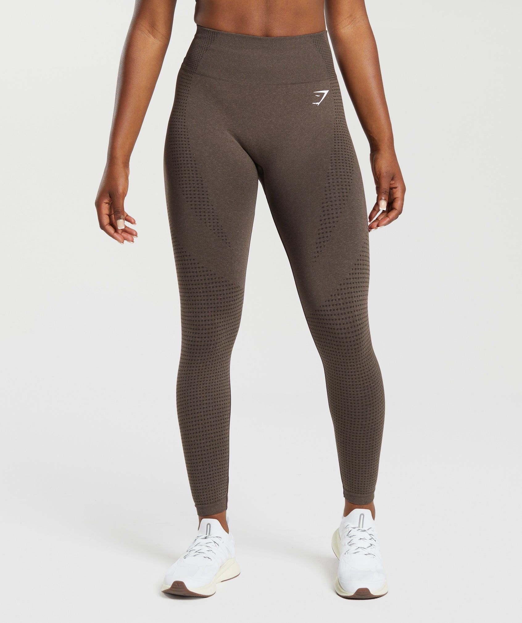 Gymshark Vital Seamless 2.0 Leggings - Brown Marl sold by Gymshark