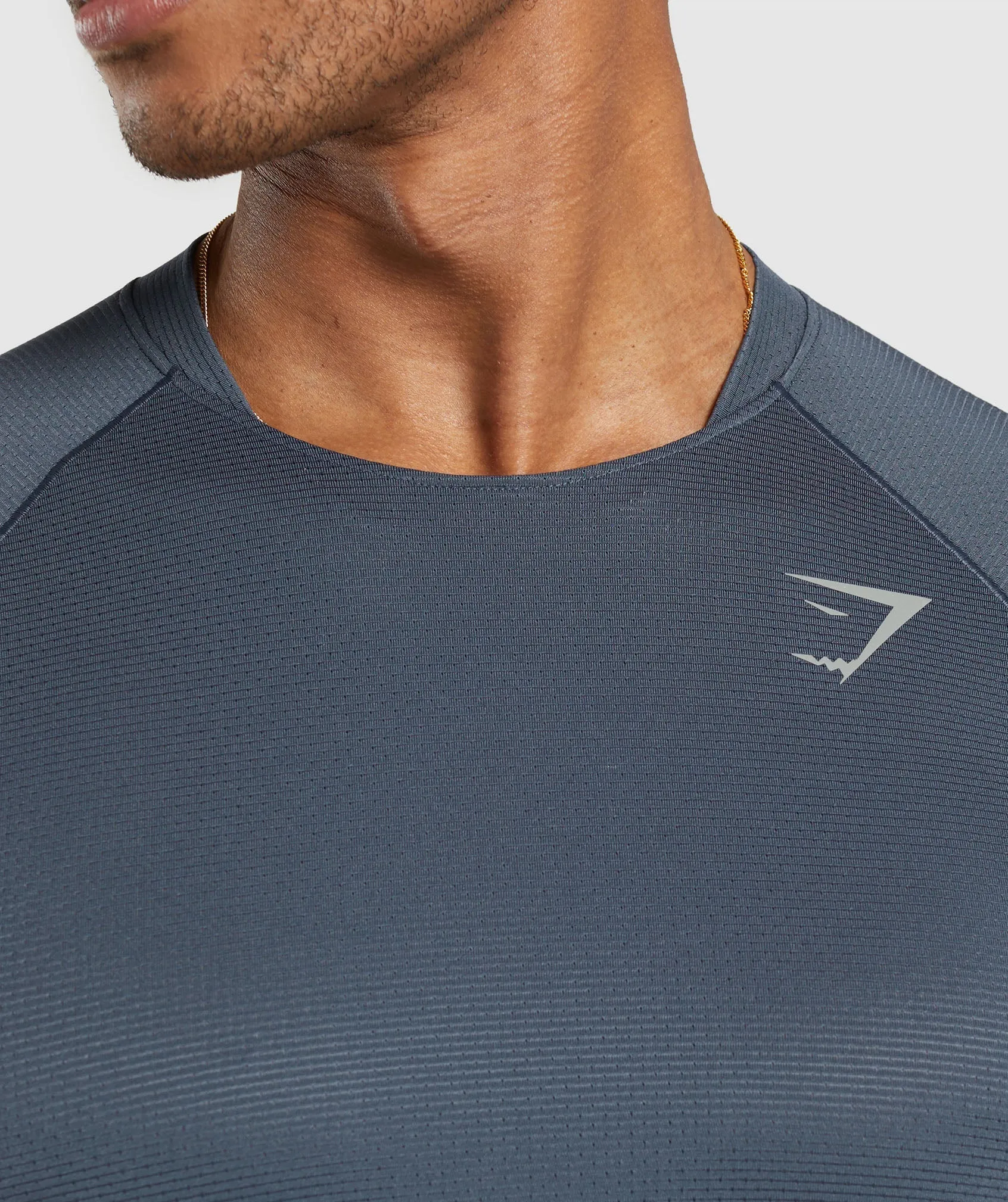 Gymshark Speed T-Shirt - Titanium Blue sold by Gymshark product image thumbnail 5