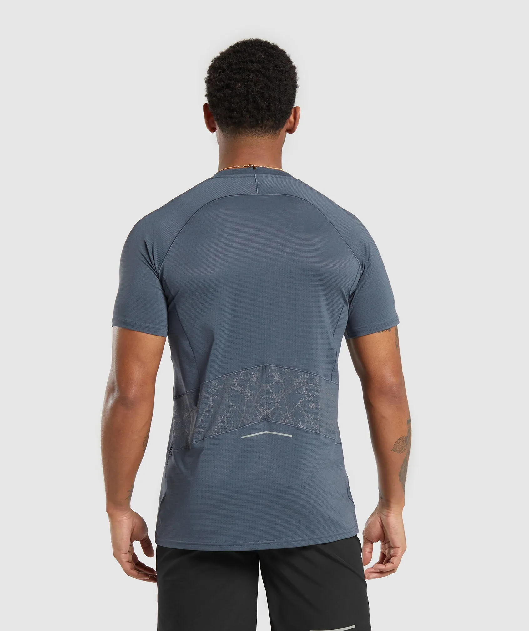 Gymshark Speed T-Shirt - Titanium Blue sold by Gymshark product image thumbnail 2