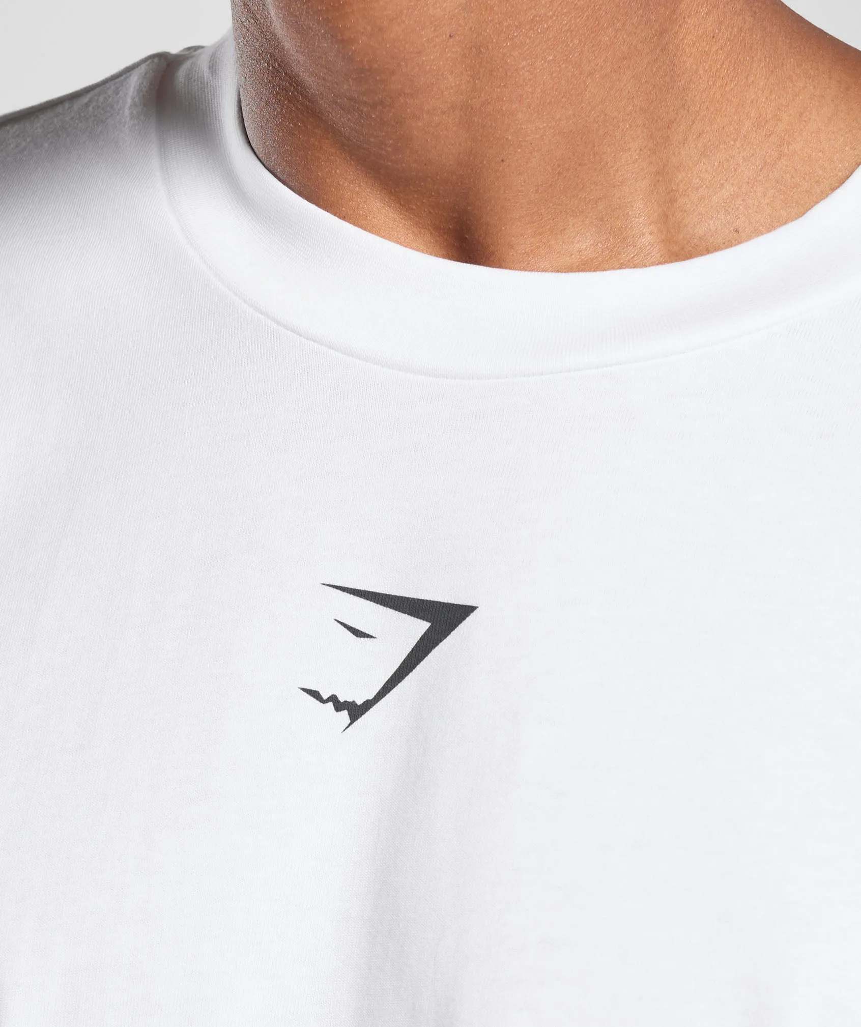 Gymshark British Lifting Goods Graphic T-Shirt - White sold by Gymshark product image thumbnail 5