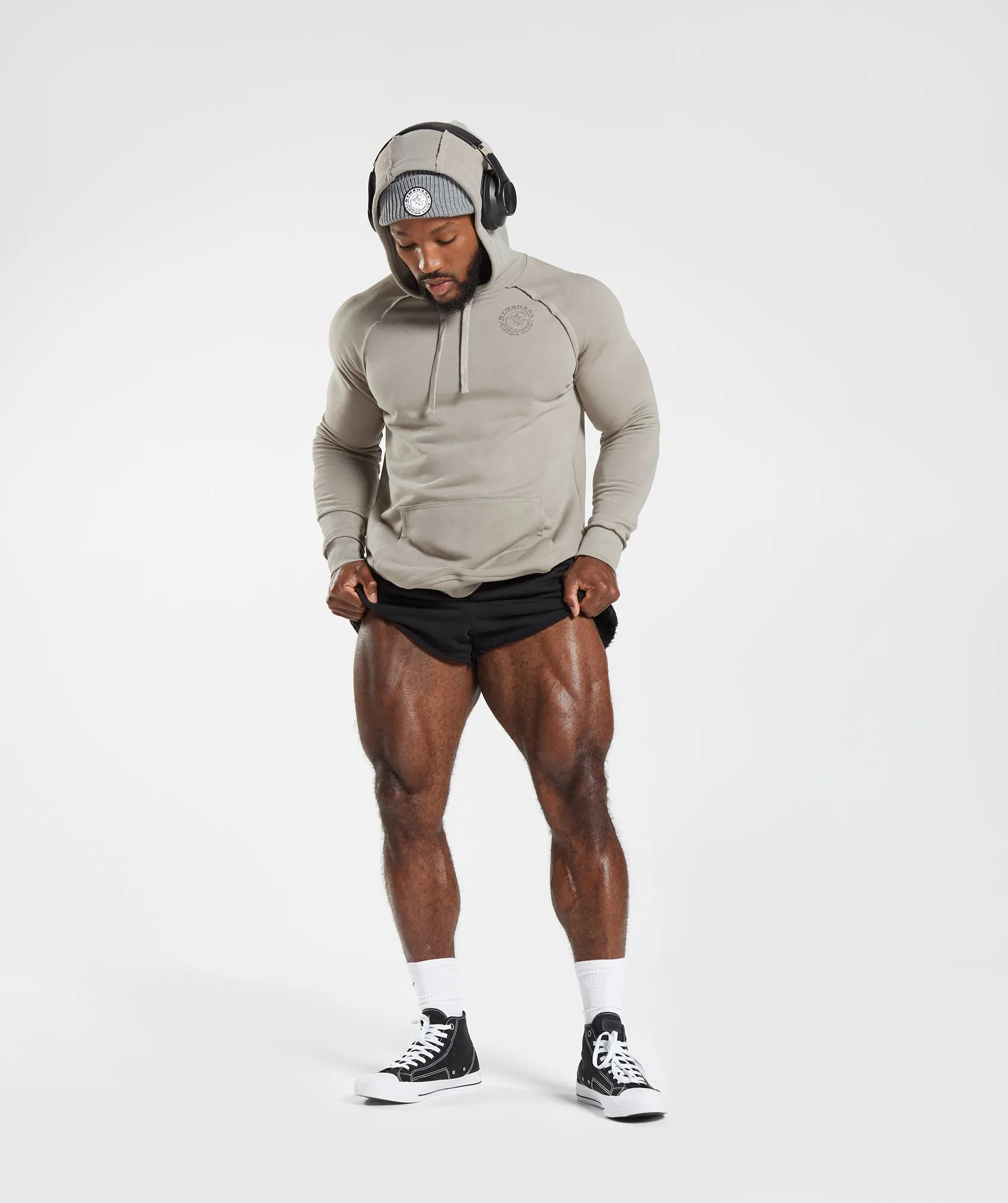 Gymshark Legacy Hoodie - Ecru Brown sold by Gymshark product image thumbnail 4