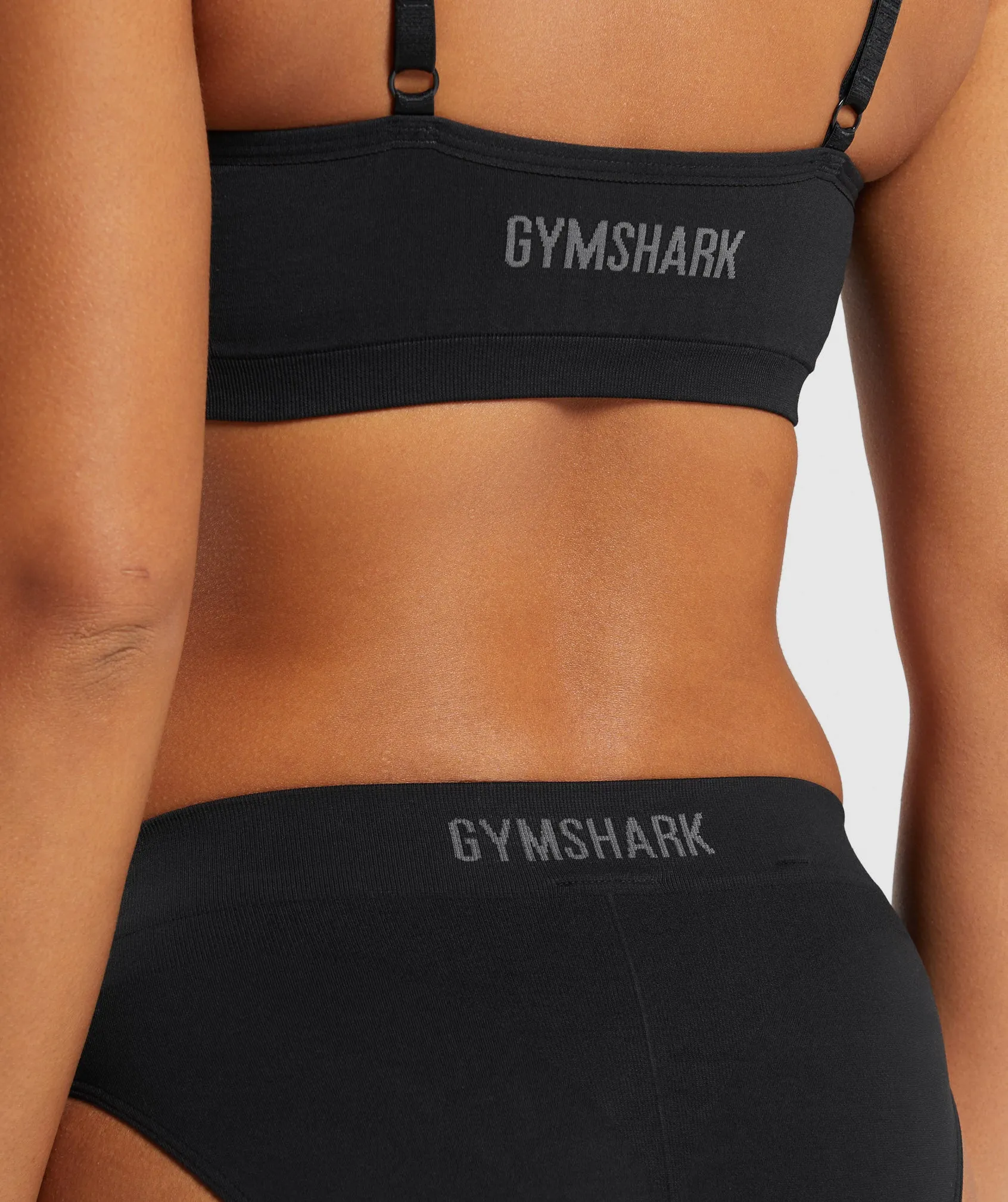 Gymshark Seamless Brief - Black sold by Gymshark product image thumbnail 4