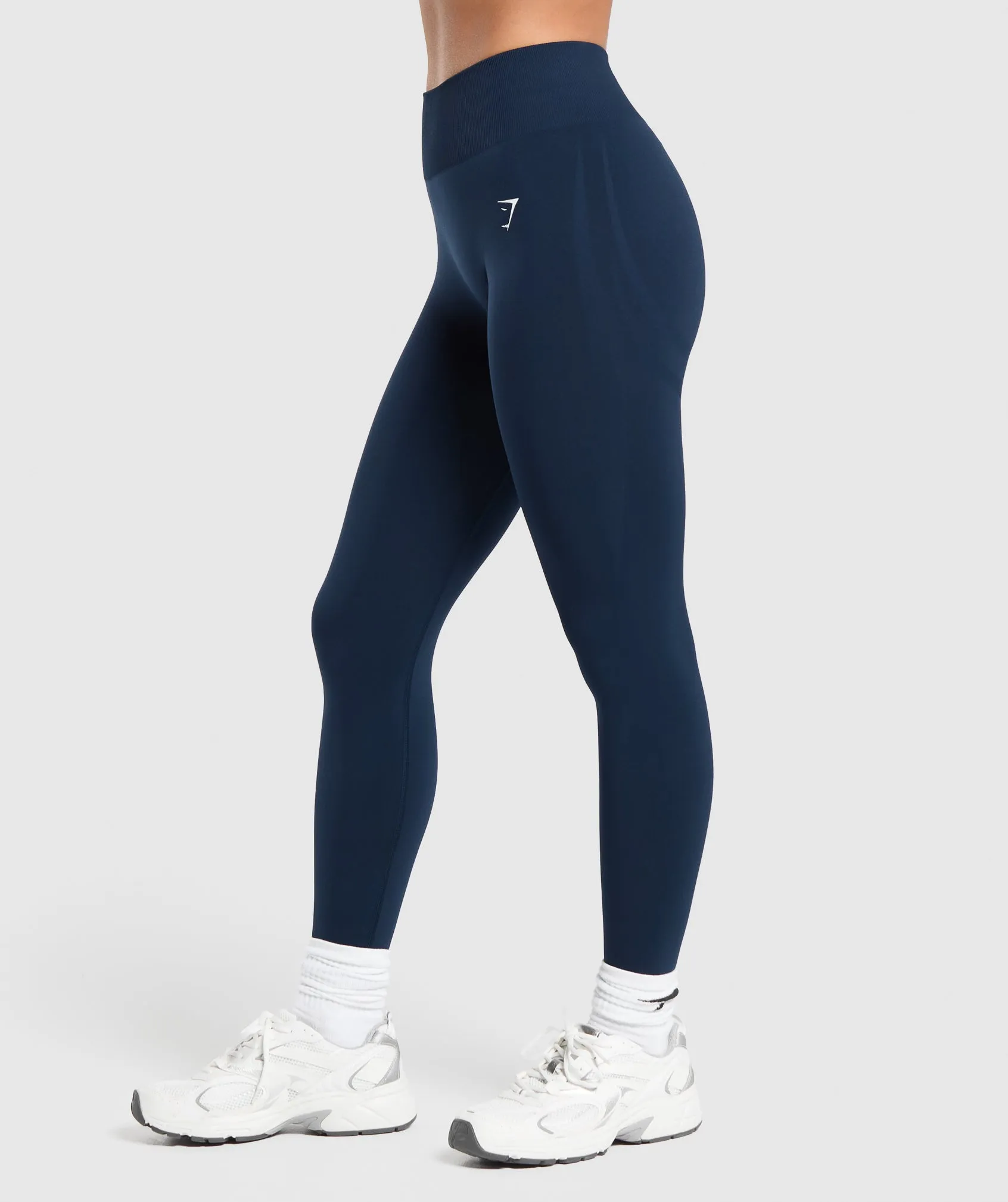 Gymshark Everyday Seamless Leggings - Blue sold by Gymshark product image thumbnail 4
