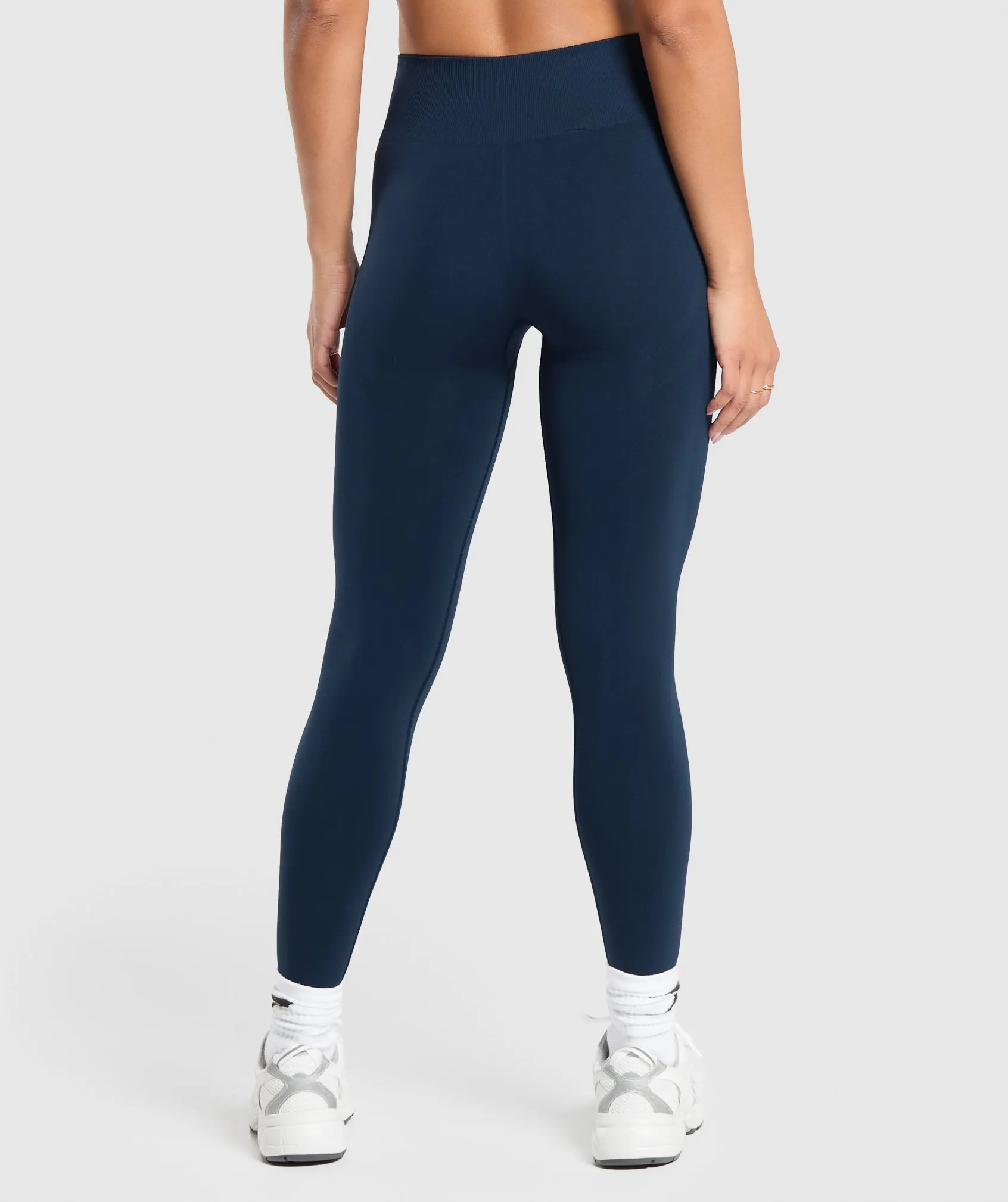 Gymshark Everyday Seamless Leggings - Blue sold by Gymshark product image thumbnail 2