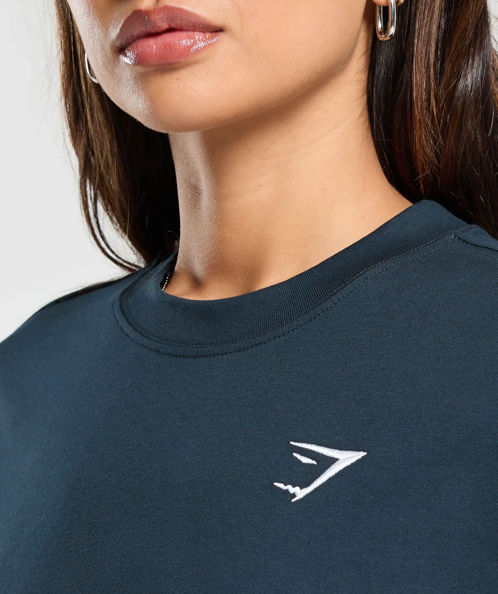 Gymshark Training Oversized T-Shirt - Navy sold by Gymshark product image thumbnail 3