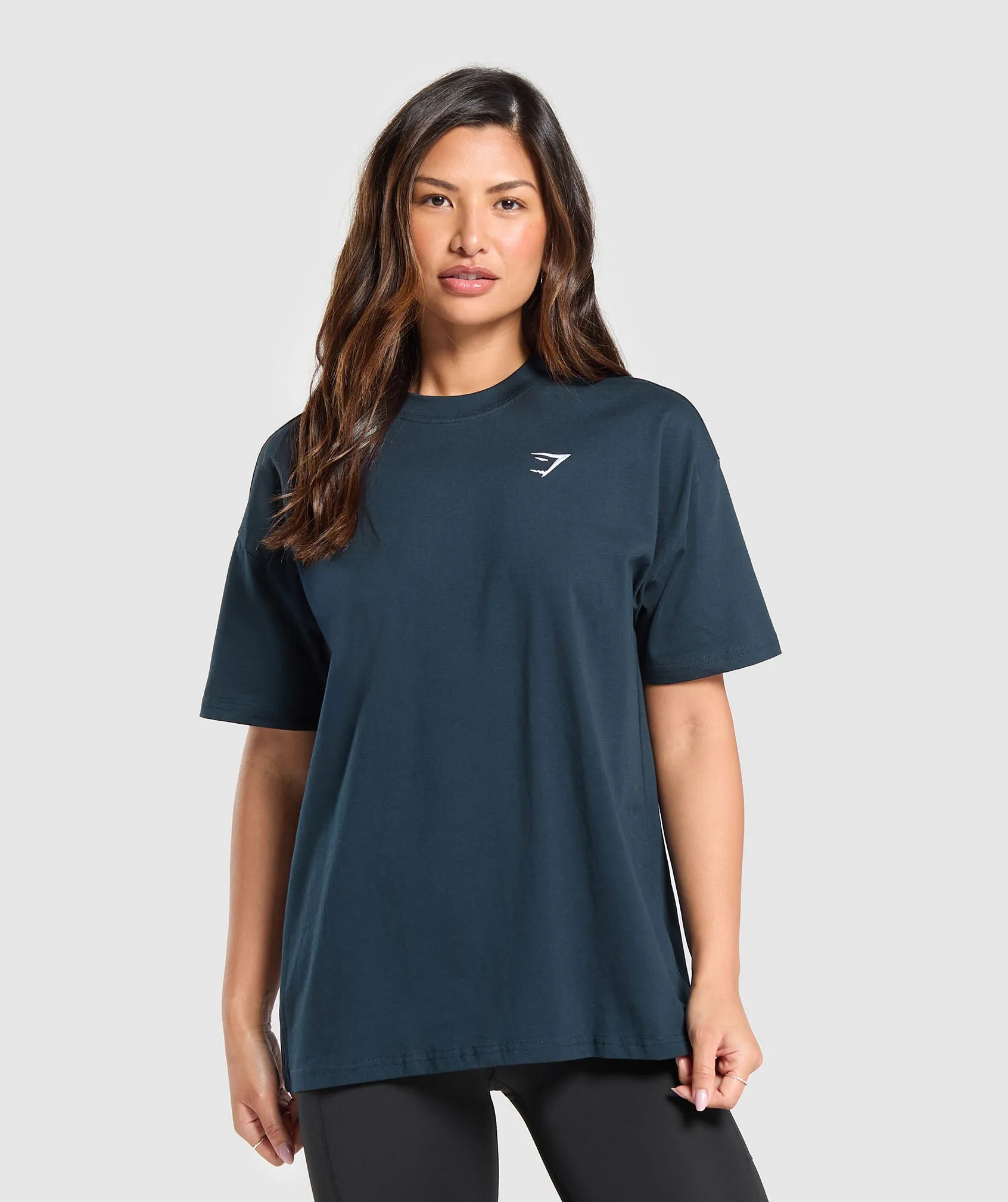 Gymshark Training Oversized T-Shirt - Navy sold by Gymshark