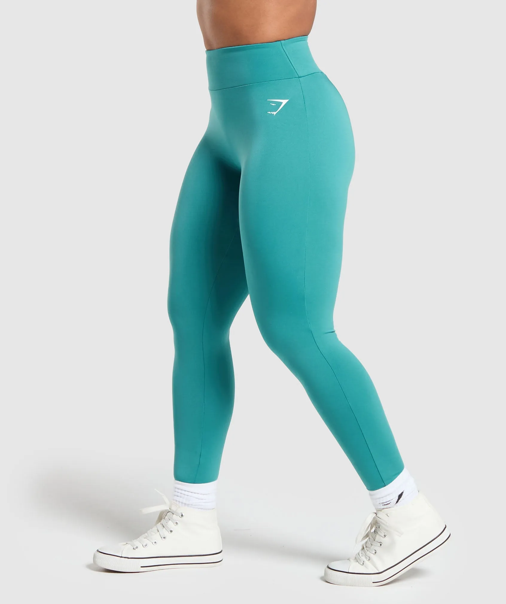 GS Power Short Leggings - Bondi Teal sold by Gymshark product image thumbnail 3