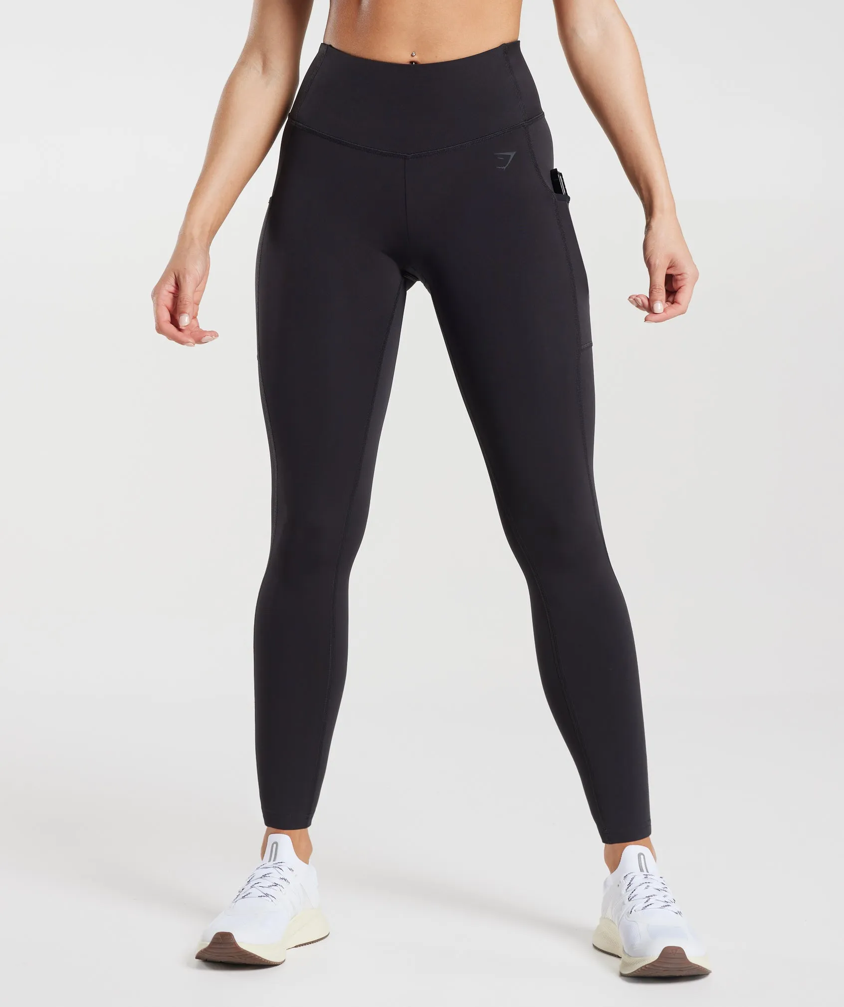 Gymshark Pocket Leggings - Black sold by Gymshark product image thumbnail 2