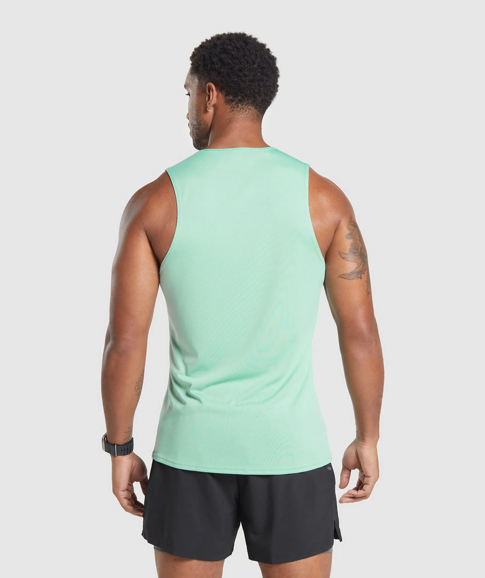 Gymshark Arrival Tank - Lido Green sold by Gymshark product image thumbnail 2