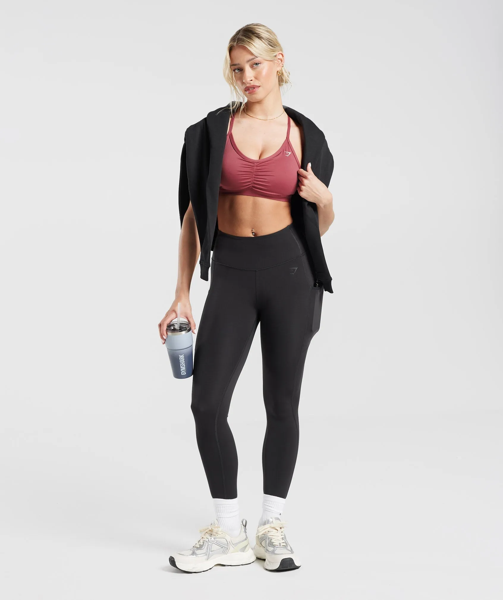 Gymshark Pocket Leggings - Black sold by Gymshark product image thumbnail 4
