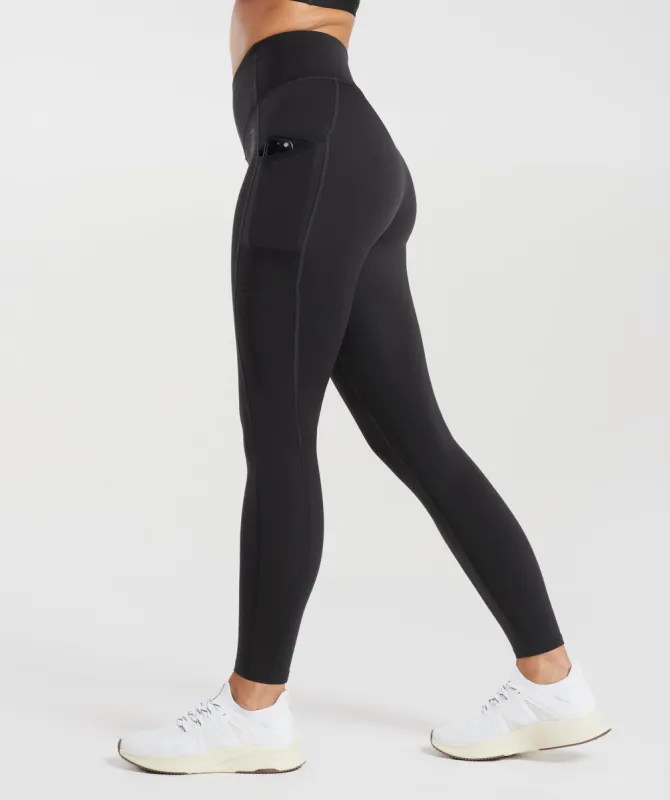 Gymshark Pocket Leggings - Black sold by Gymshark