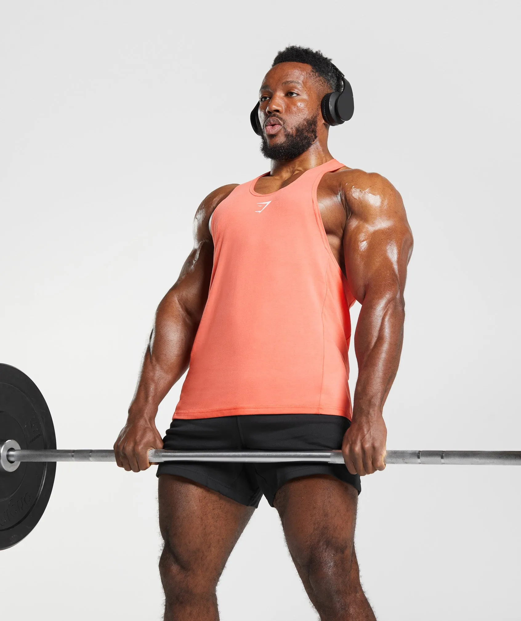 Gymshark React Stringer - Aerospace Orange sold by Gymshark product image thumbnail 4