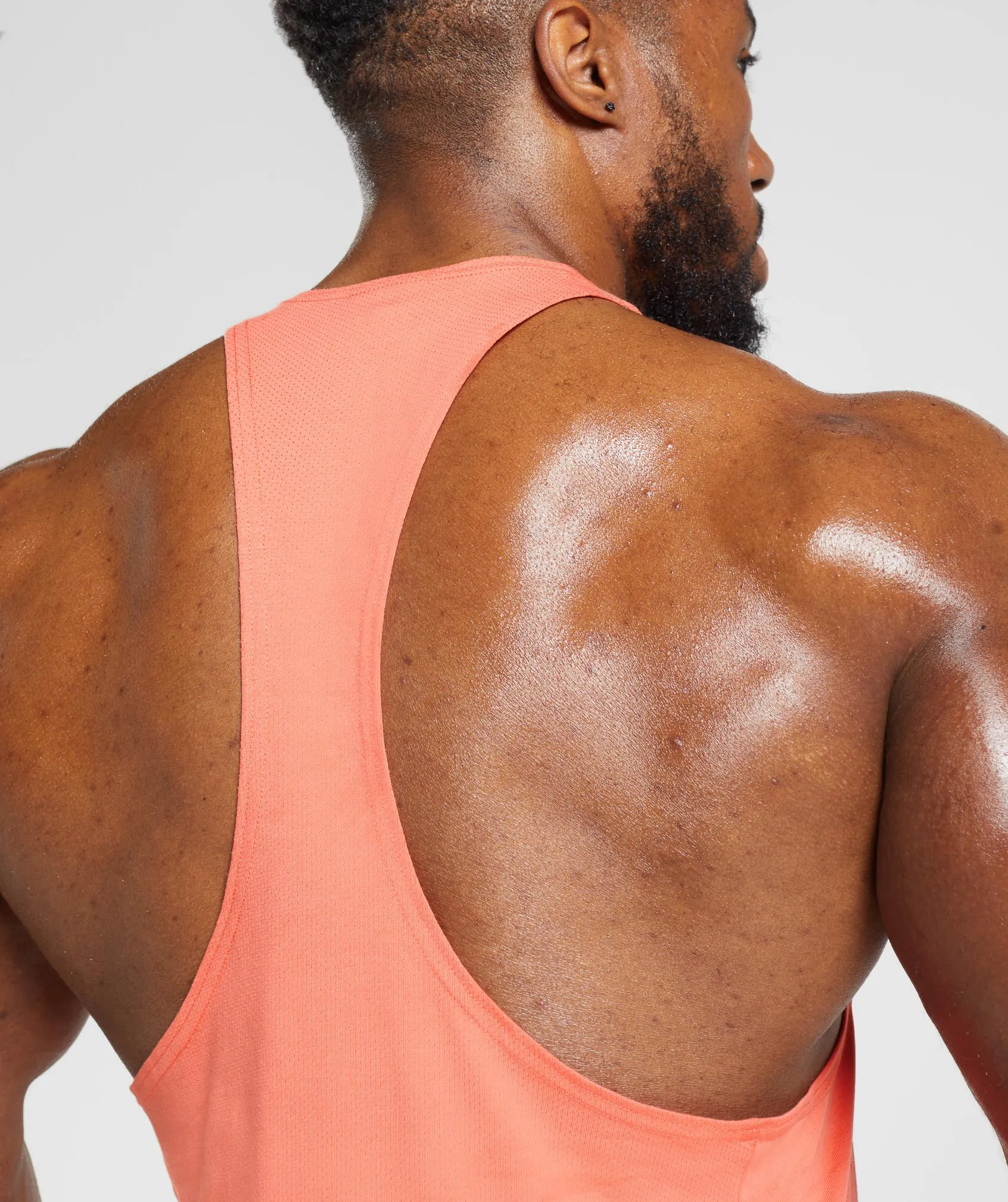 Gymshark React Stringer - Aerospace Orange sold by Gymshark product image thumbnail 5