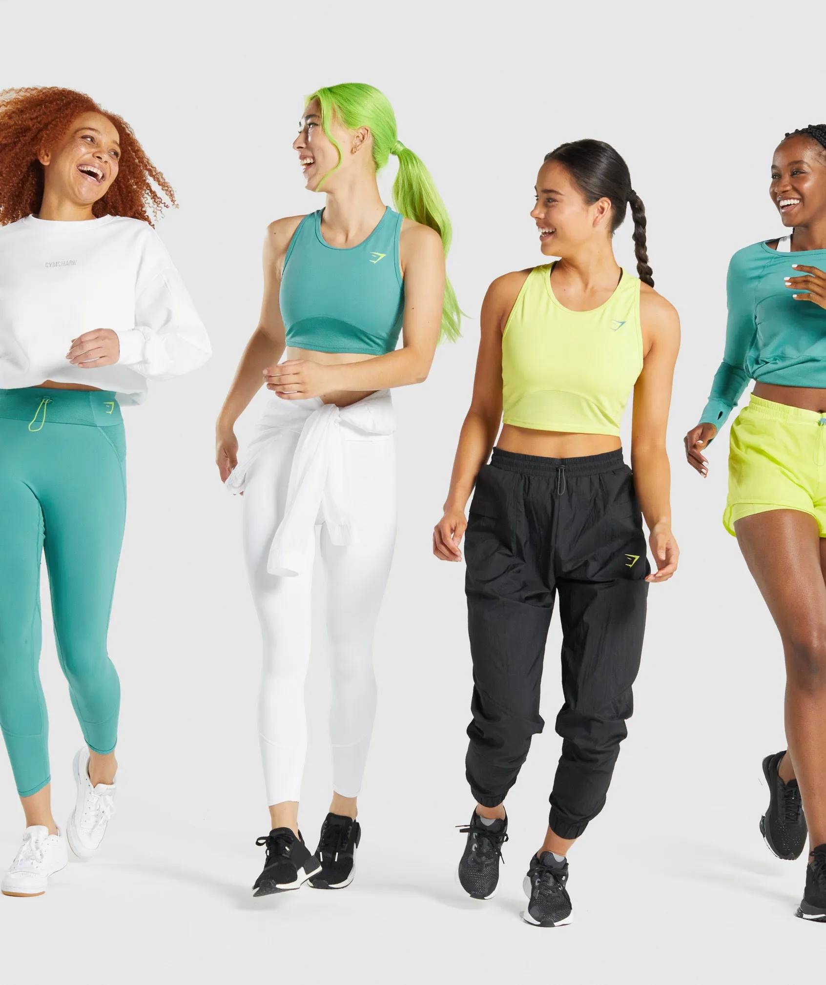 Gymshark Pulse Crop Tank - Teal sold by Gymshark product image thumbnail 3