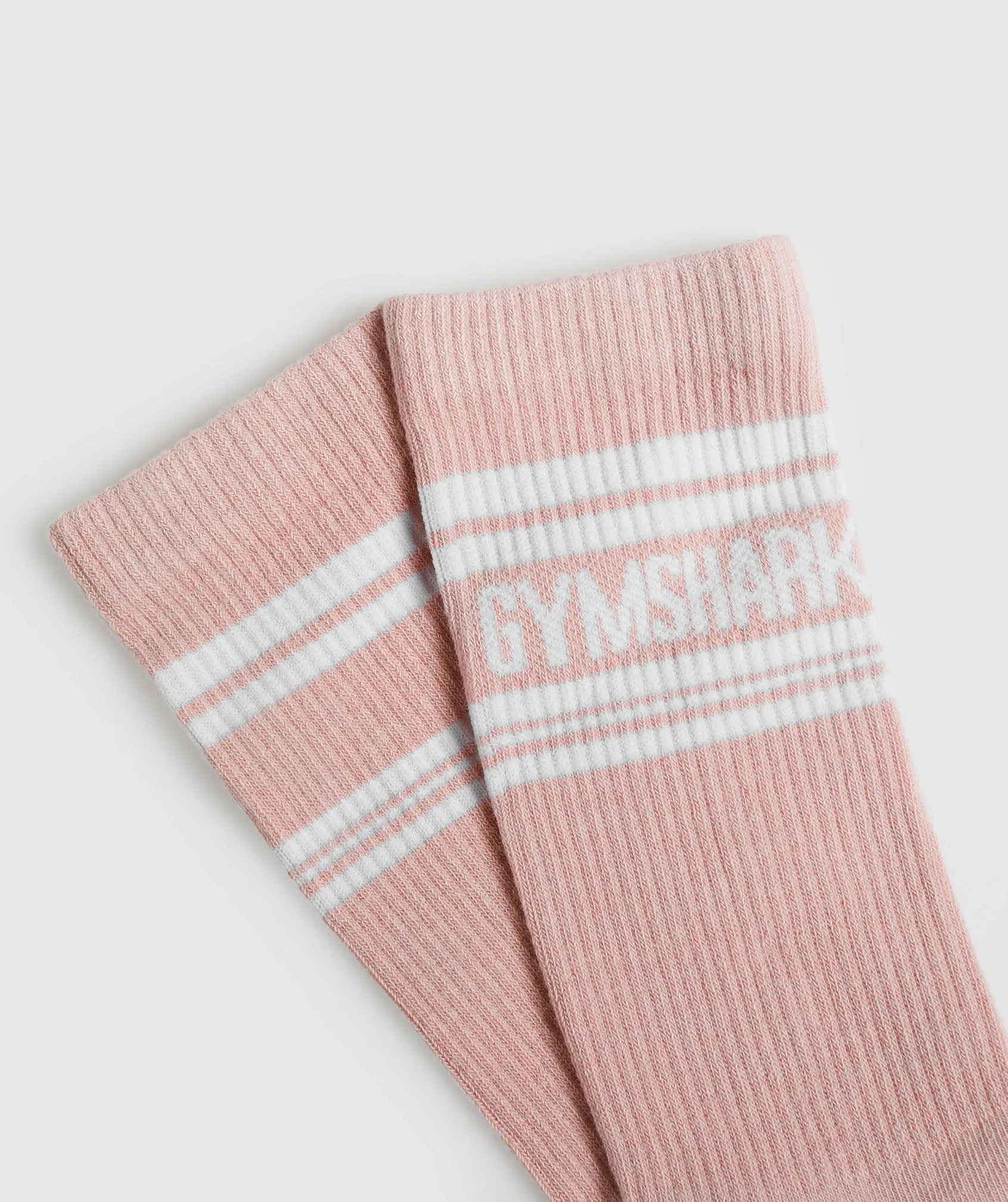 Gymshark Stripe Crew Single - Light Pink/White sold by Gymshark product image thumbnail 2