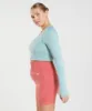 DNU - Gymshark Vital Seamless 2.0 Crop Top - Pearl Blue Marl sold by Gymshark