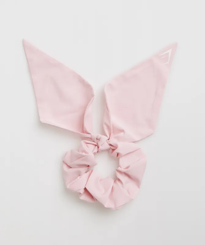 Gymshark Bow Scrunchie - Sweet Pink sold by Gymshark
