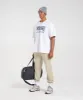 Gymshark Collegiate Oversized T-Shirt - White sold by Gymshark
