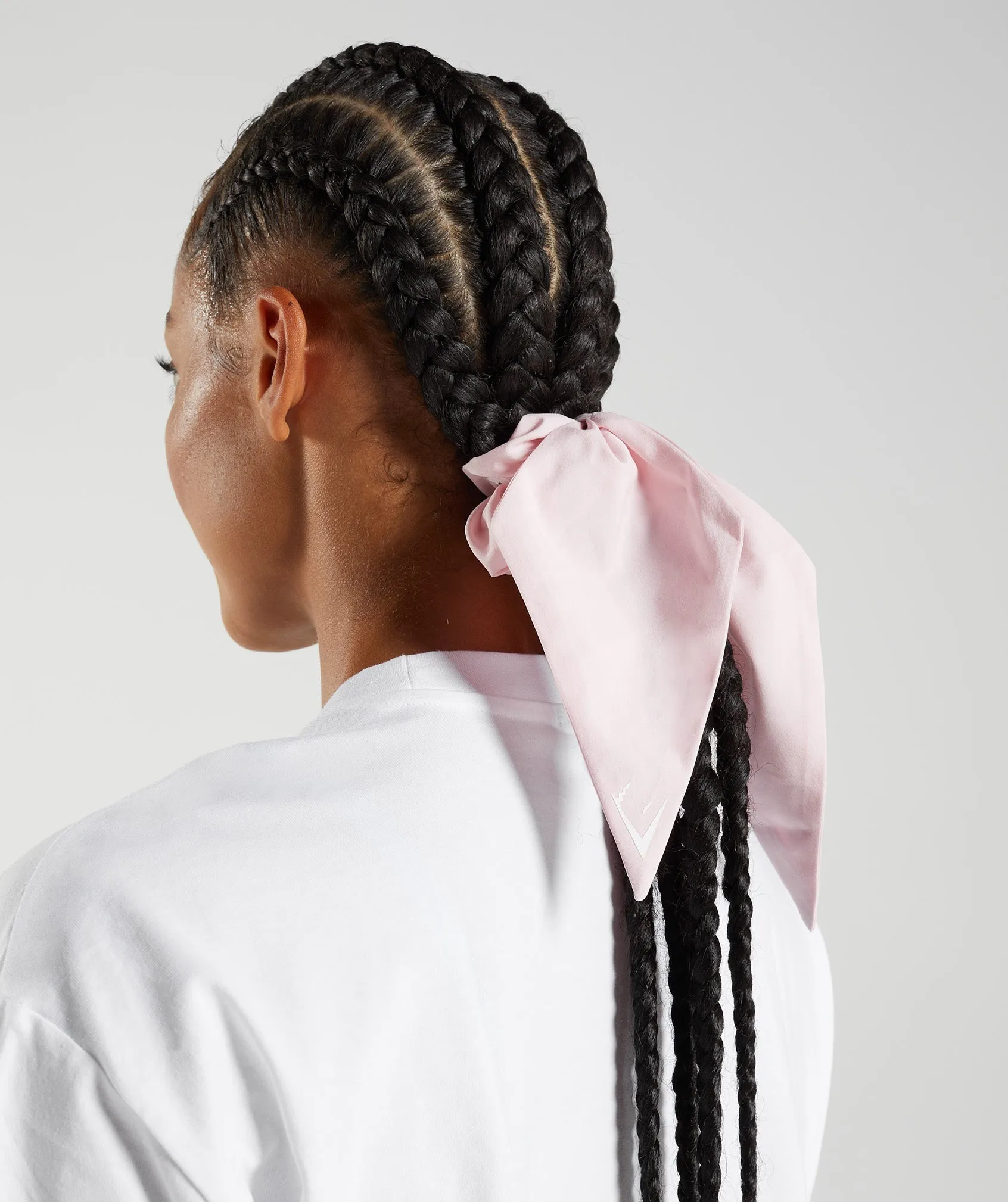 Gymshark Bow Scrunchie - Sweet Pink sold by Gymshark product image thumbnail 4